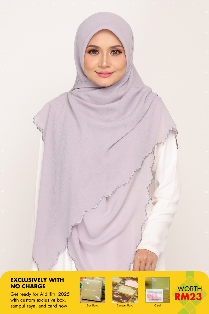 Bawal Sulam Thistle Plum