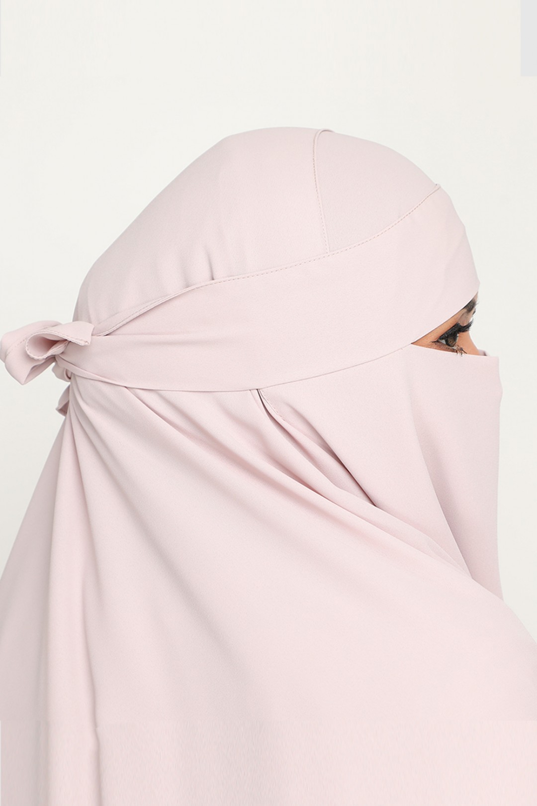 As-Is Niqab Milky White