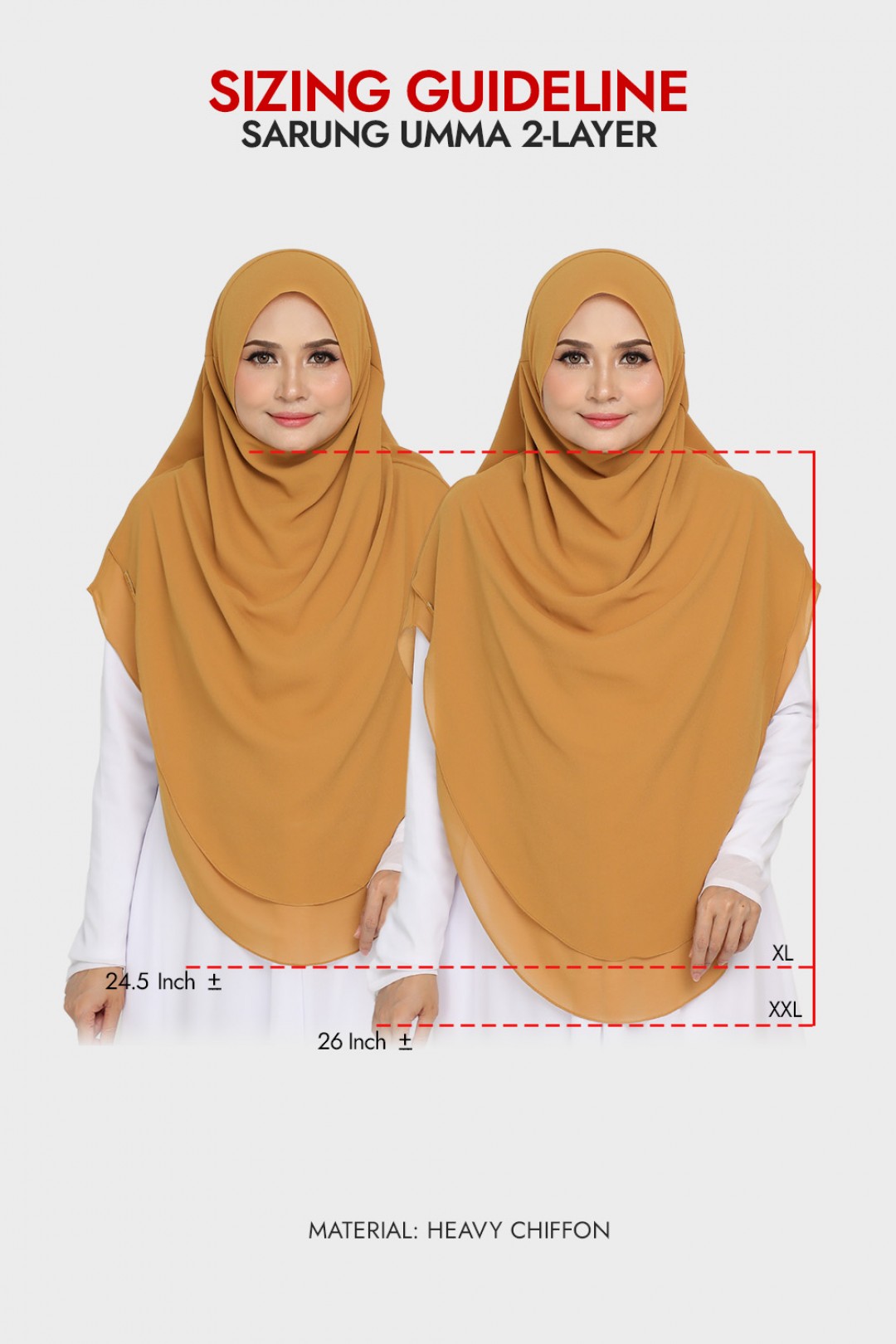 [AS-IS]-Umma 2-Layer Light Ivory