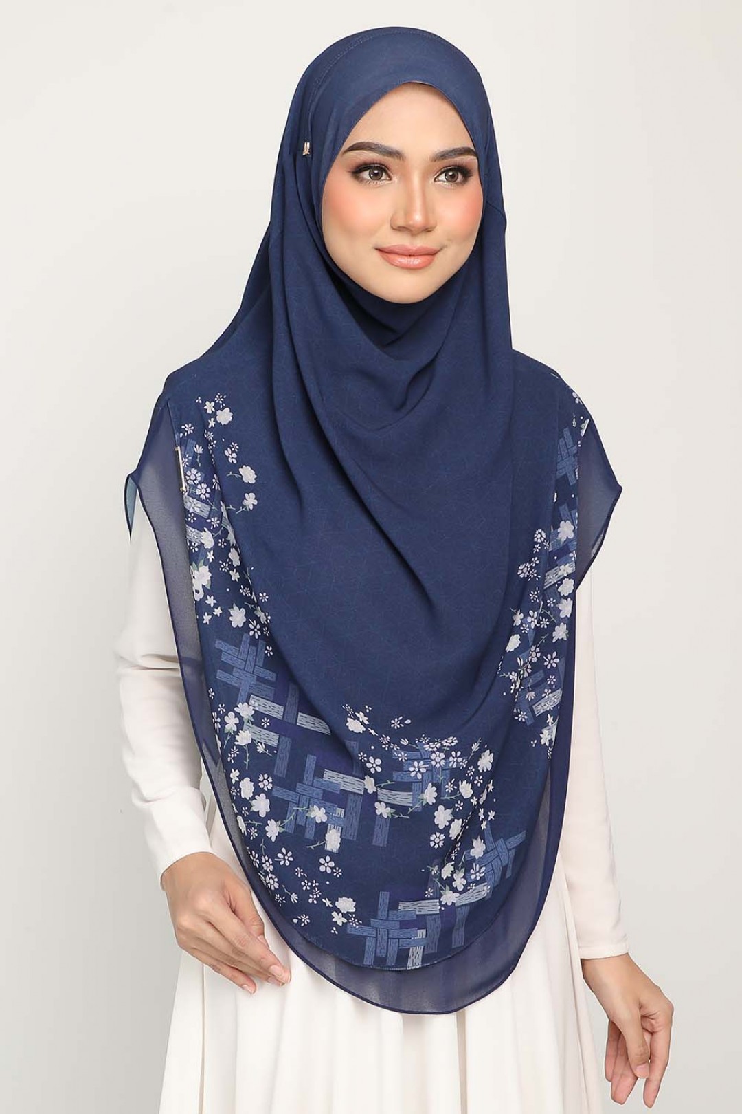As-Is Umma Printed 2-Layer Jelly Blue