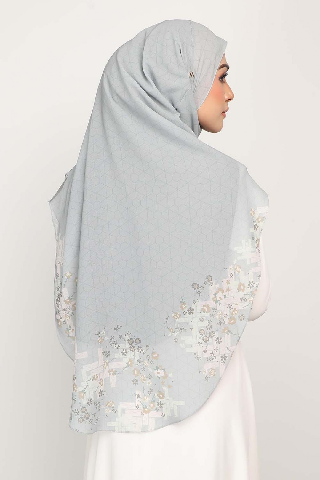 Umma Printed 2-Layer Sky Grey