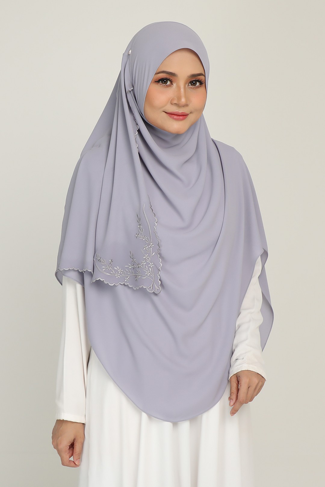 Umma Shawl Sulam Vista Purple