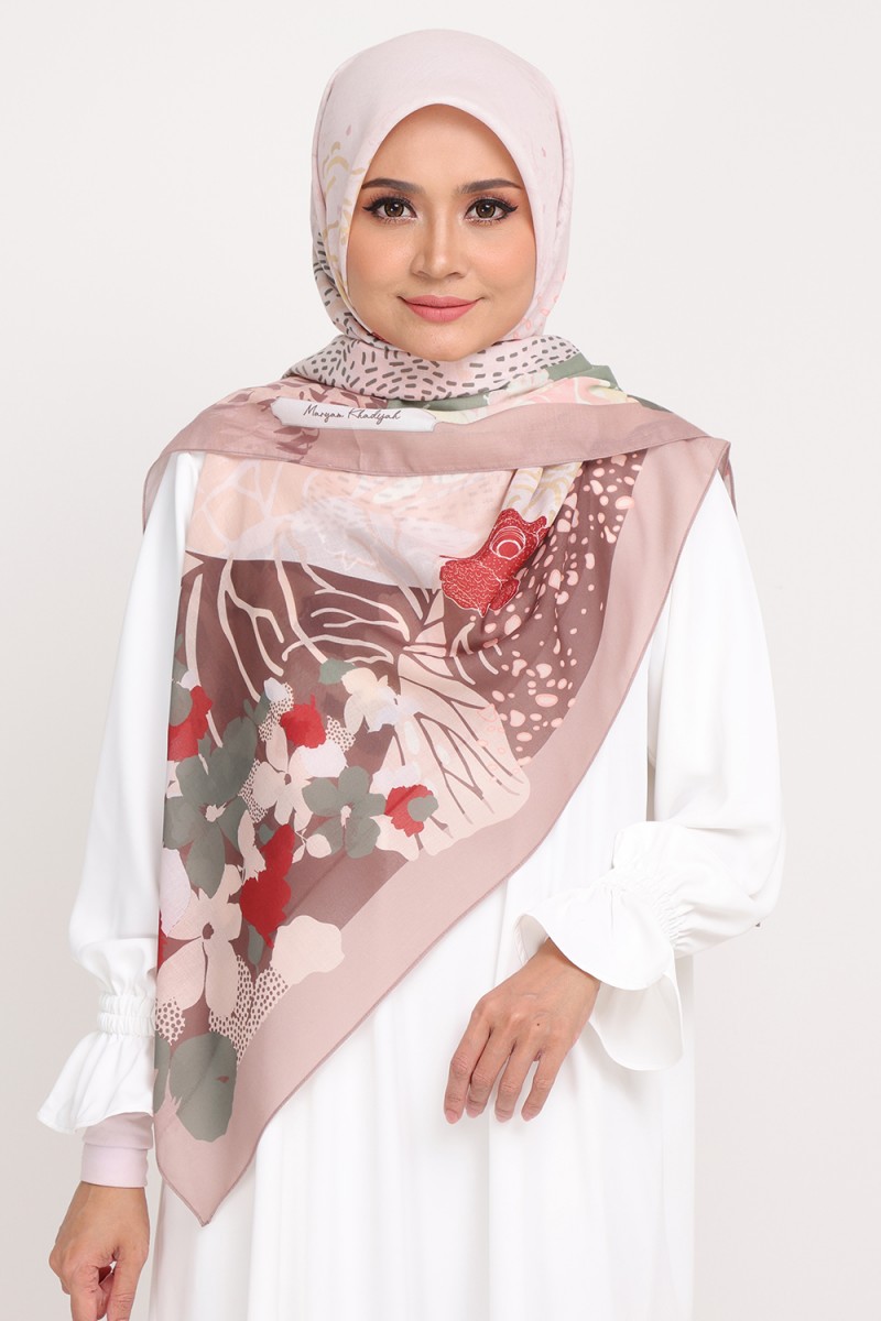 Bawal Printed Mahsuri Walinong Sari