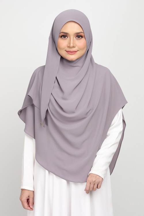 Umma Shawl Khawla Wenge Grey