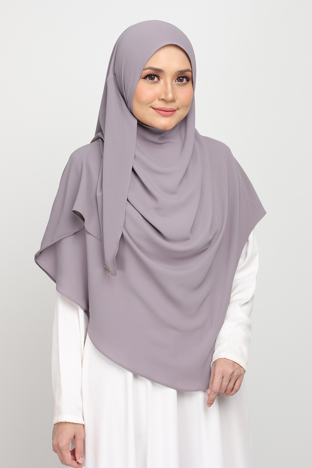 Umma Shawl Khawla Wenge Grey