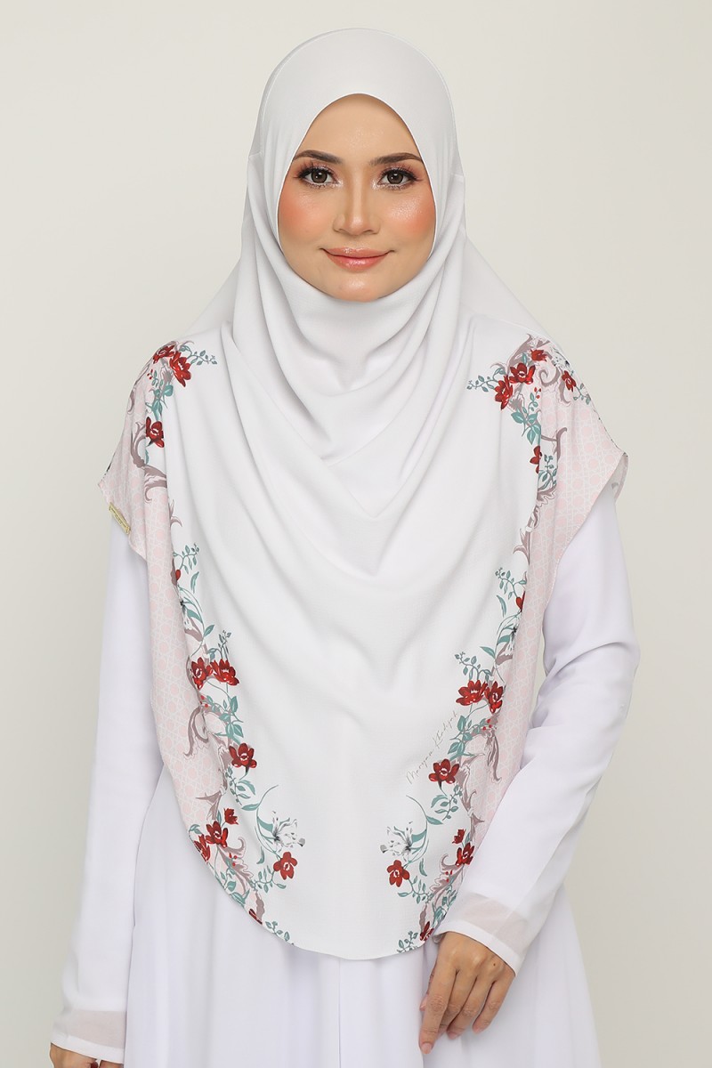 Umma Printed Werda White Almond