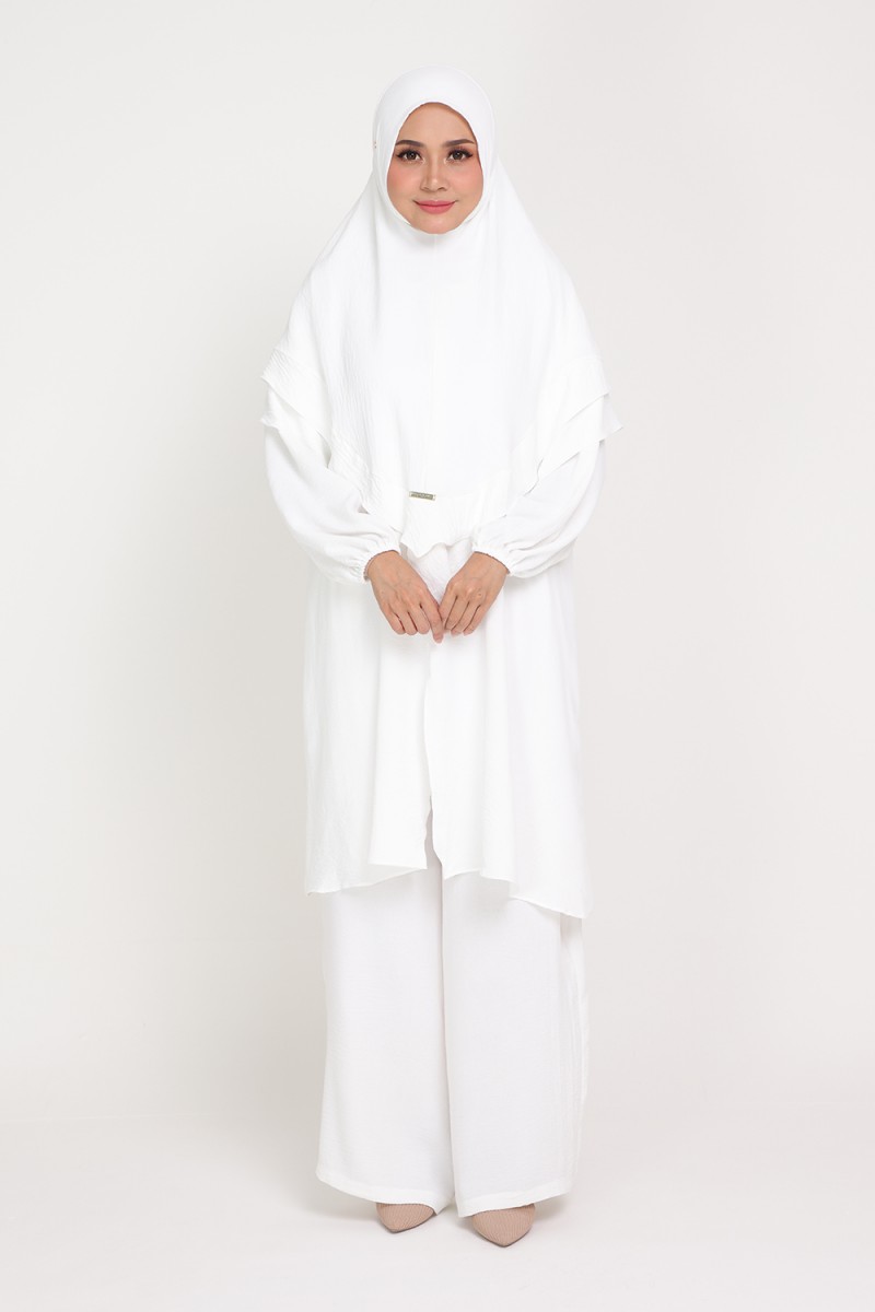 Sut Safiyyah White Marble ( Jubah Only )