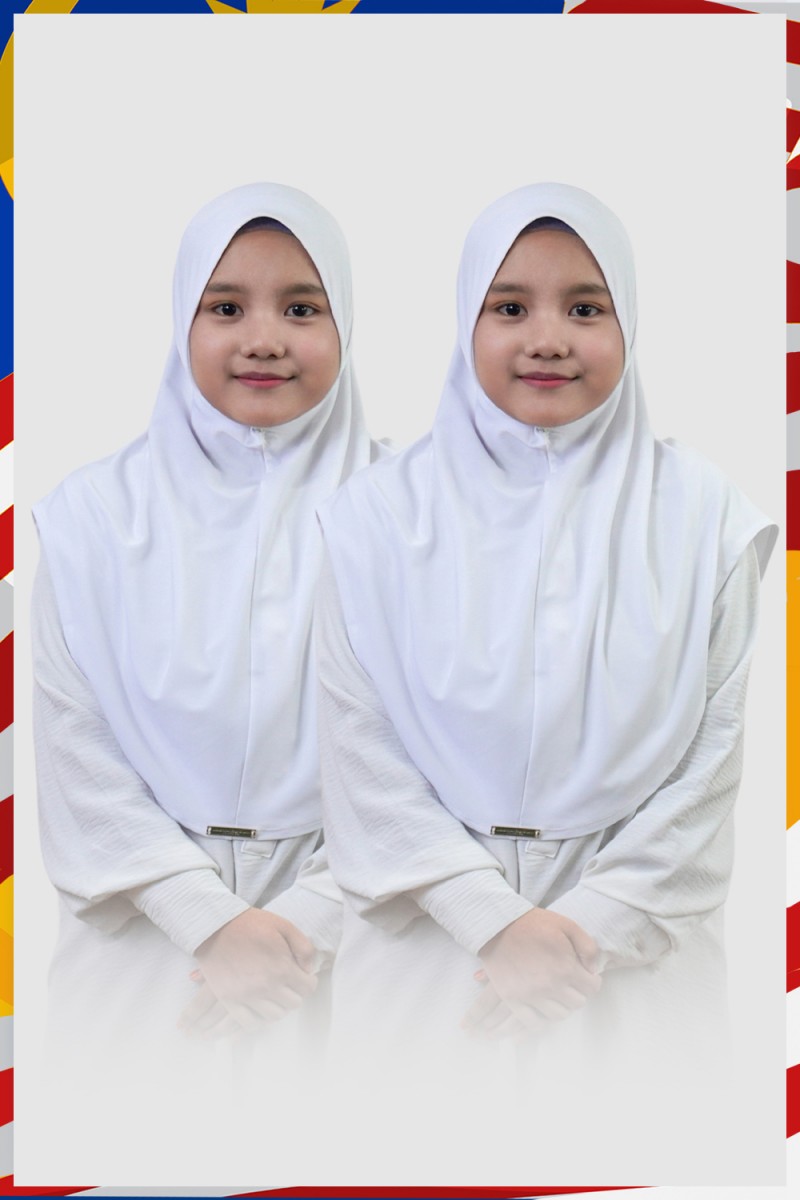 Sarung Wildan 2pcs (White + White)