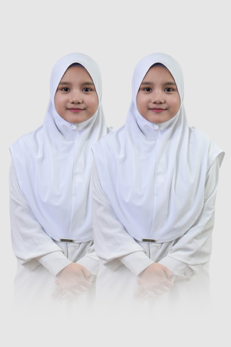 Sarung Wildan 2pcs (White + White)