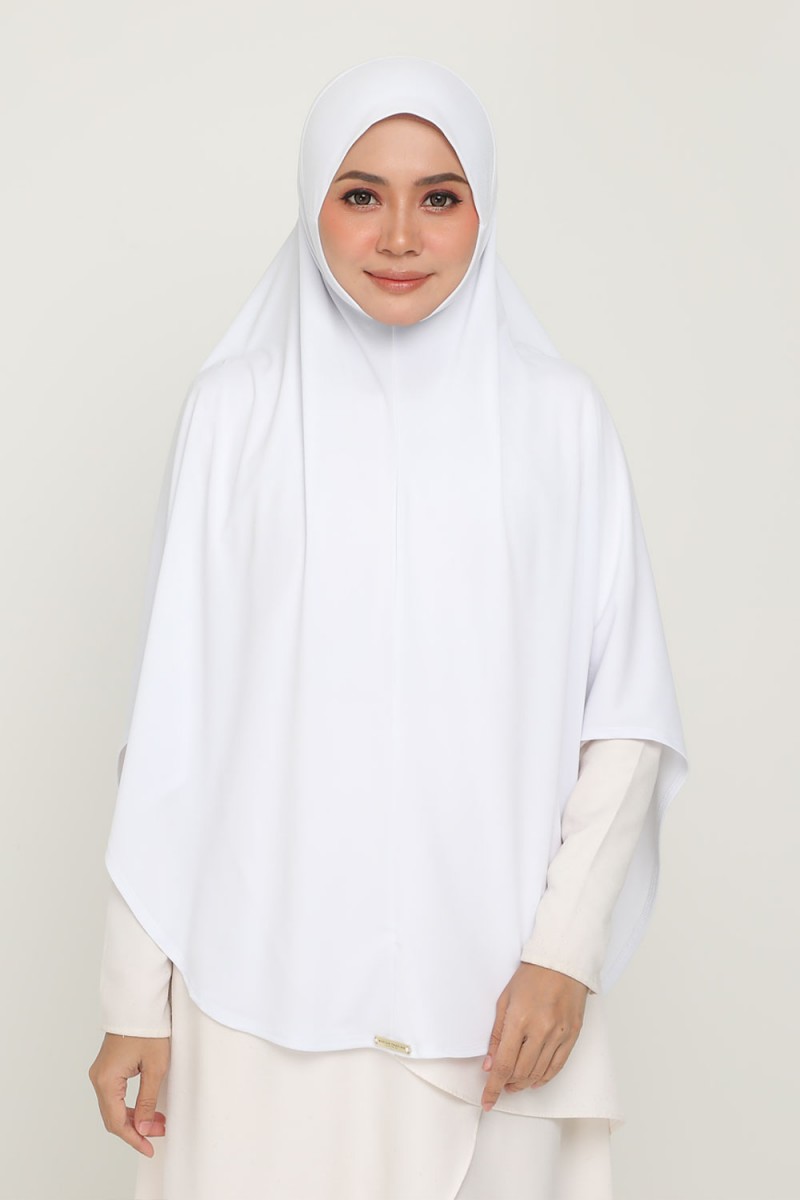 As-Is Sarung Khursiah Cloudy White