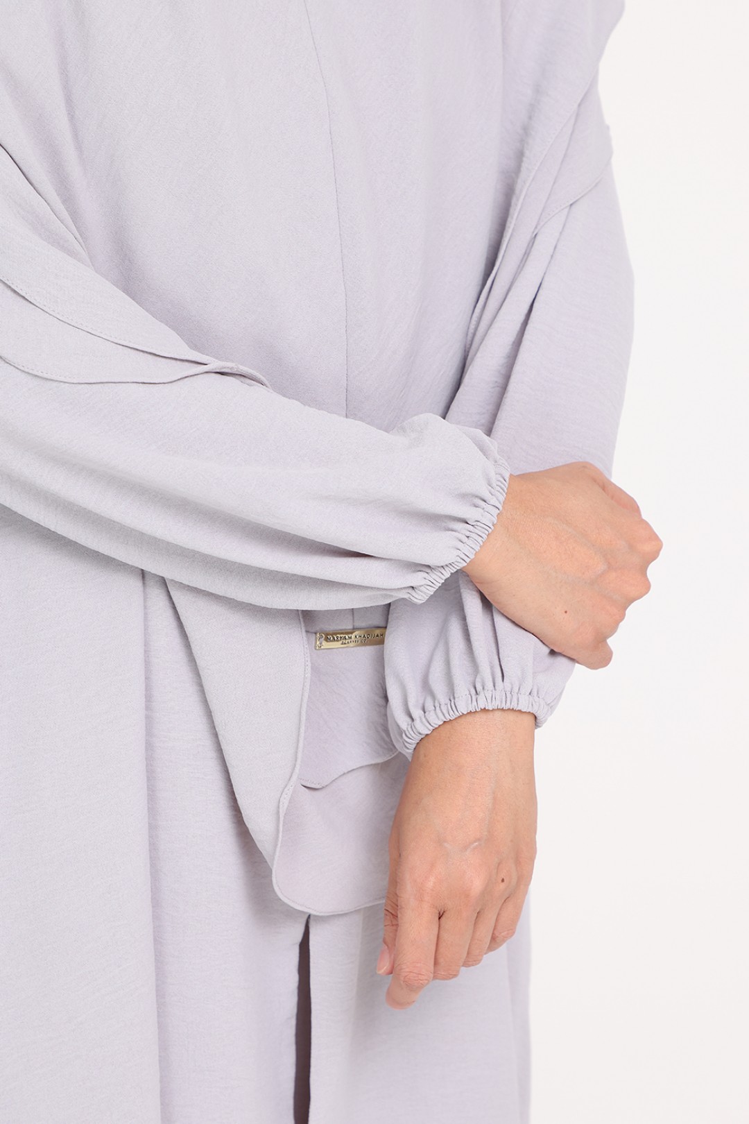 [AS-IS]- Set Sut Safiyyah Lavender Grey ( Sut Only )