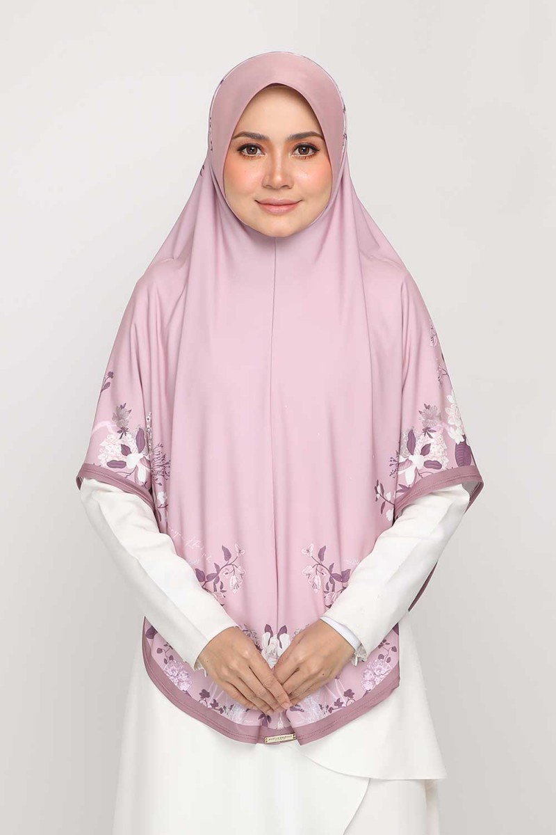 [SAMPLE]-Sarung Printed Raia Plum