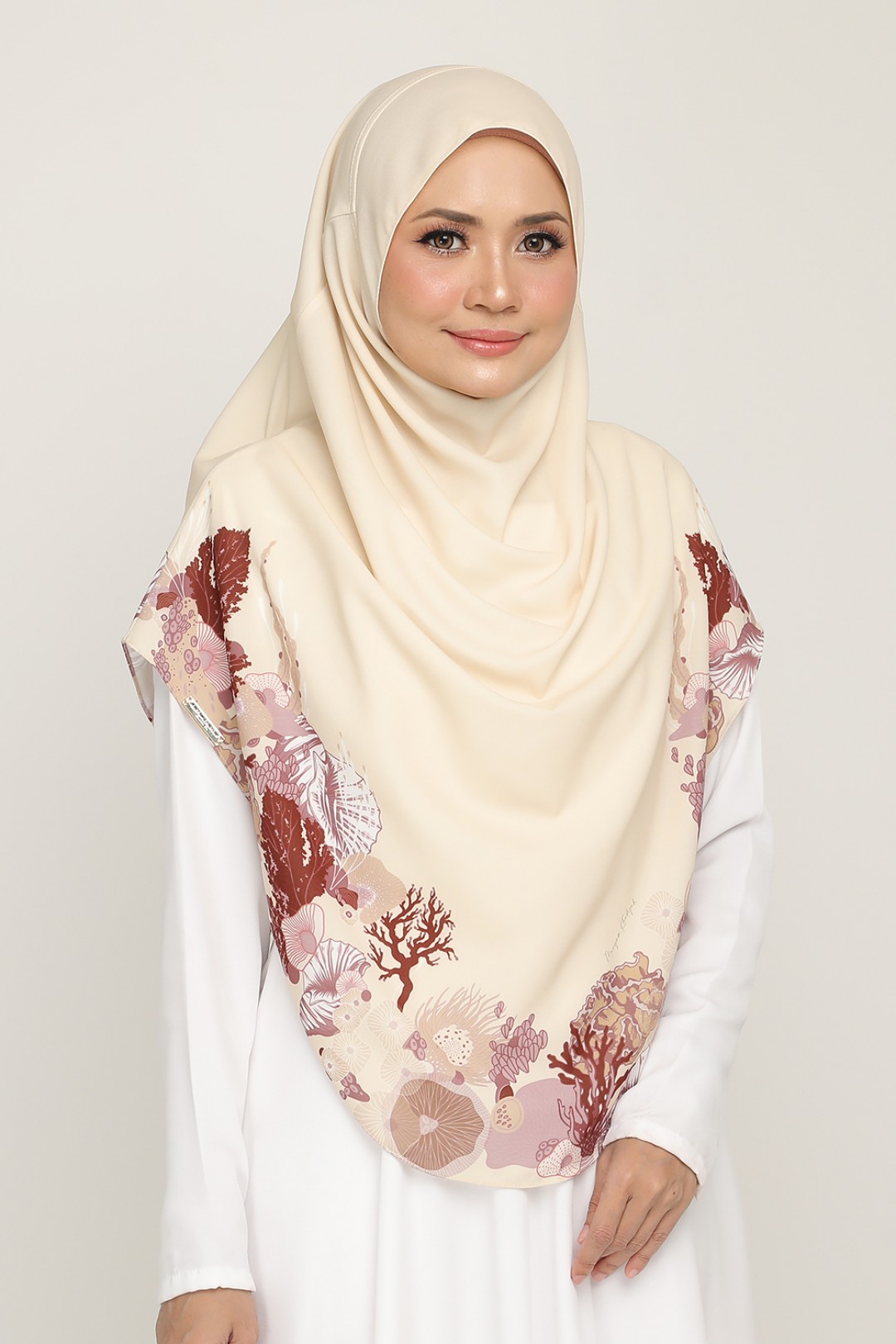 S-Umma Printed Marine Cream