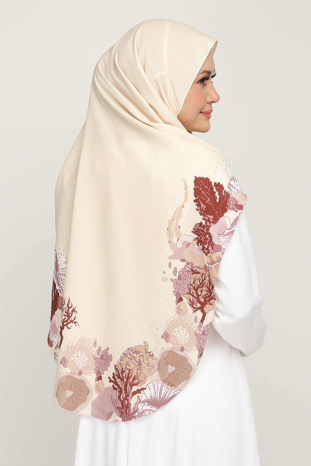 S-Umma Printed Marine Cream