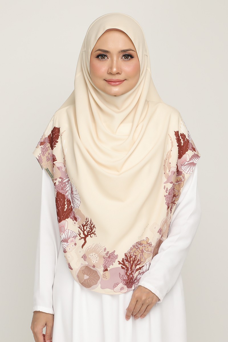 S-Umma Printed Marine Cream