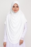 [AS-IS]- Sarung Nayan Abya White