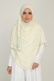 [AS-IS]-Umma Shawl Sulam  Antique Vanilla