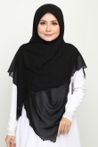 Bawal Sulam Card Black