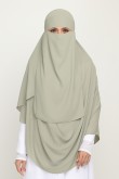 Niqab Pale Green