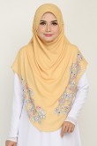 Umma Printed Hamra Maze Yellow