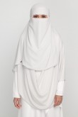 [AS-IS]- Niqab Soft Silver