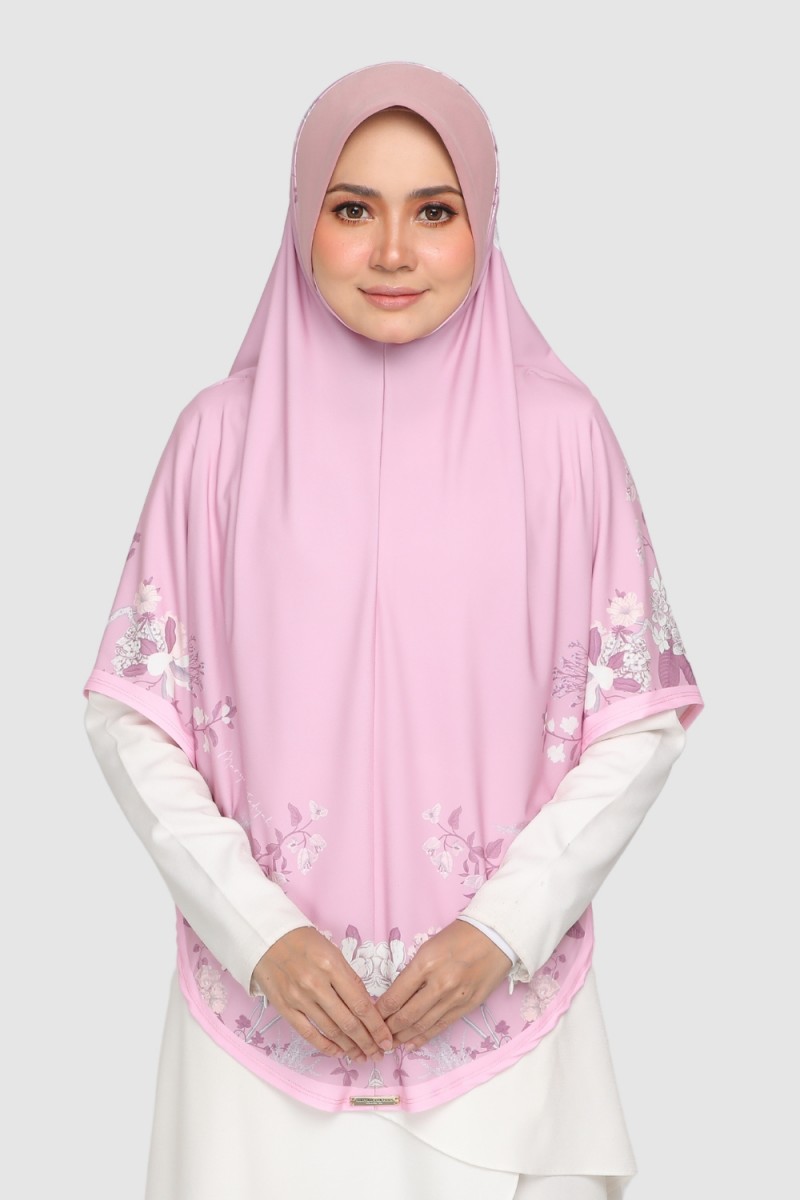 [SAMPLE]-Sarung Printed Raia Pink