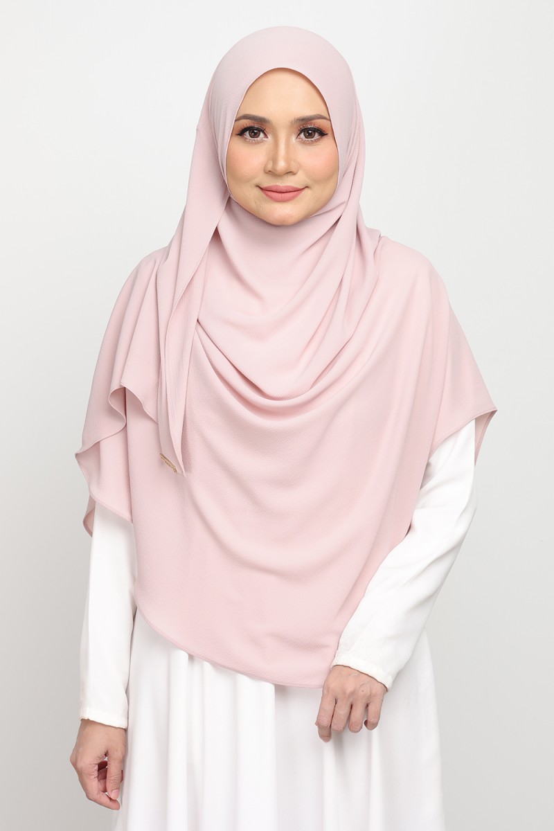 Umma Shawl Khawla Beaver Pink