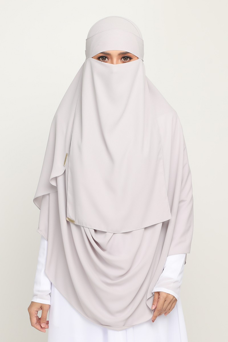 Niqab Iris Grey