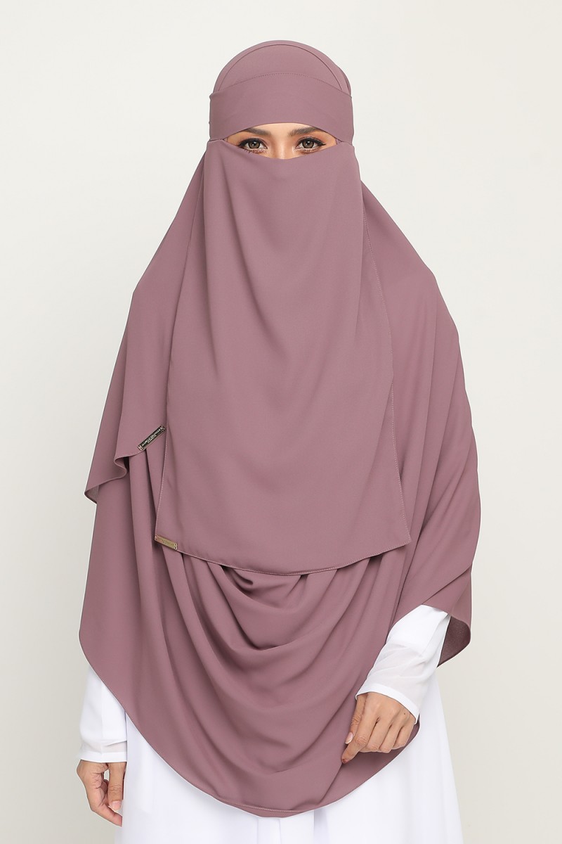 Niqab Light Plum