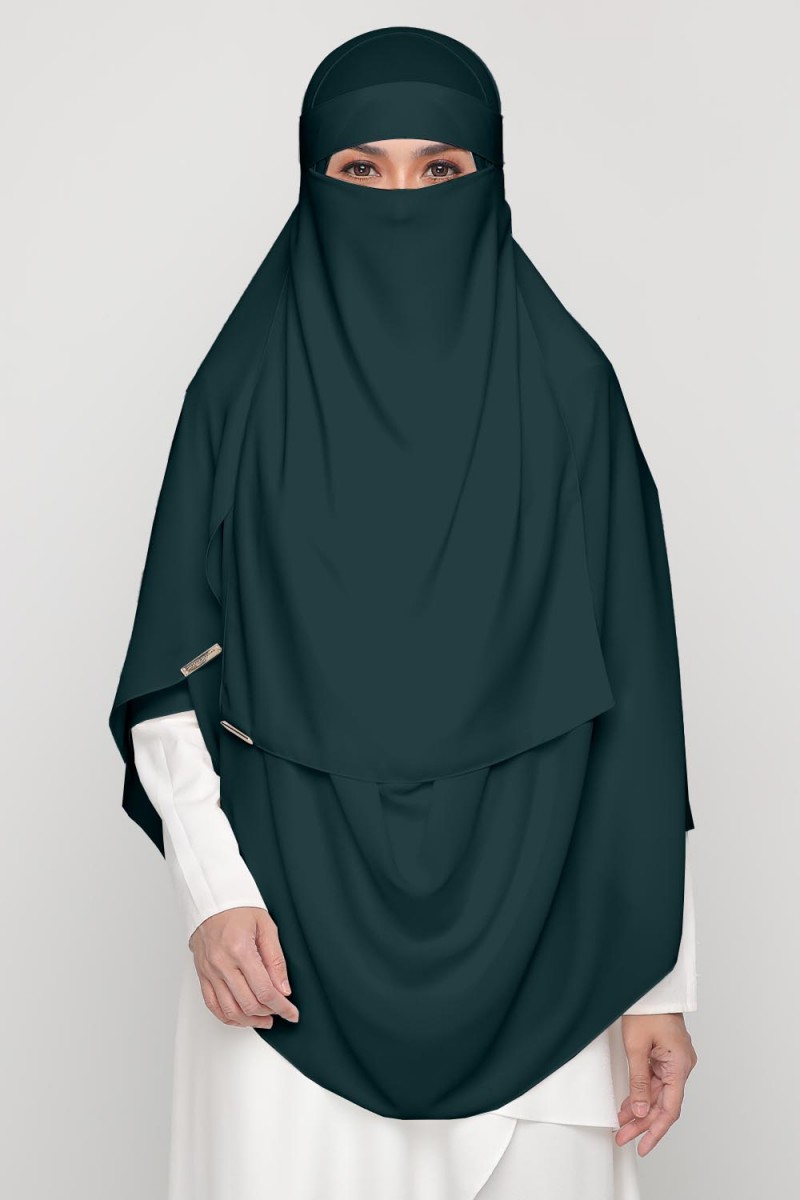 Niqab Dark Pine