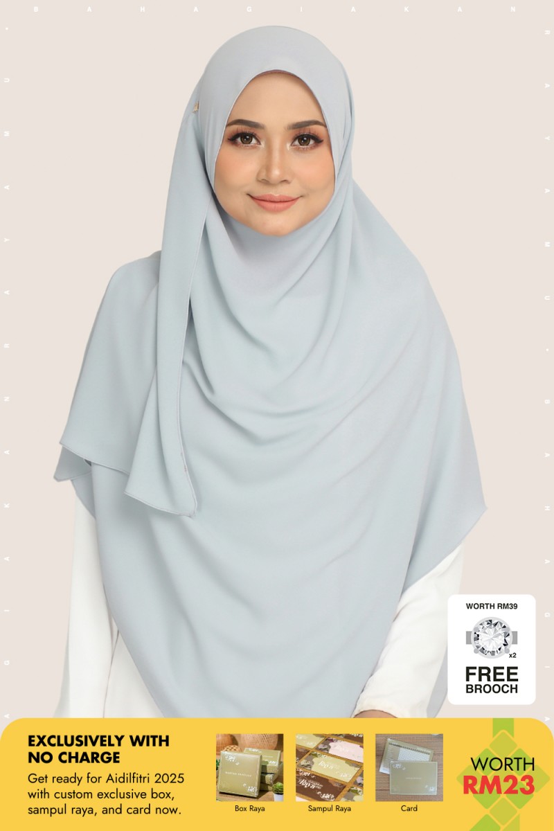 Umma Shawl Merangsri Mint Blue