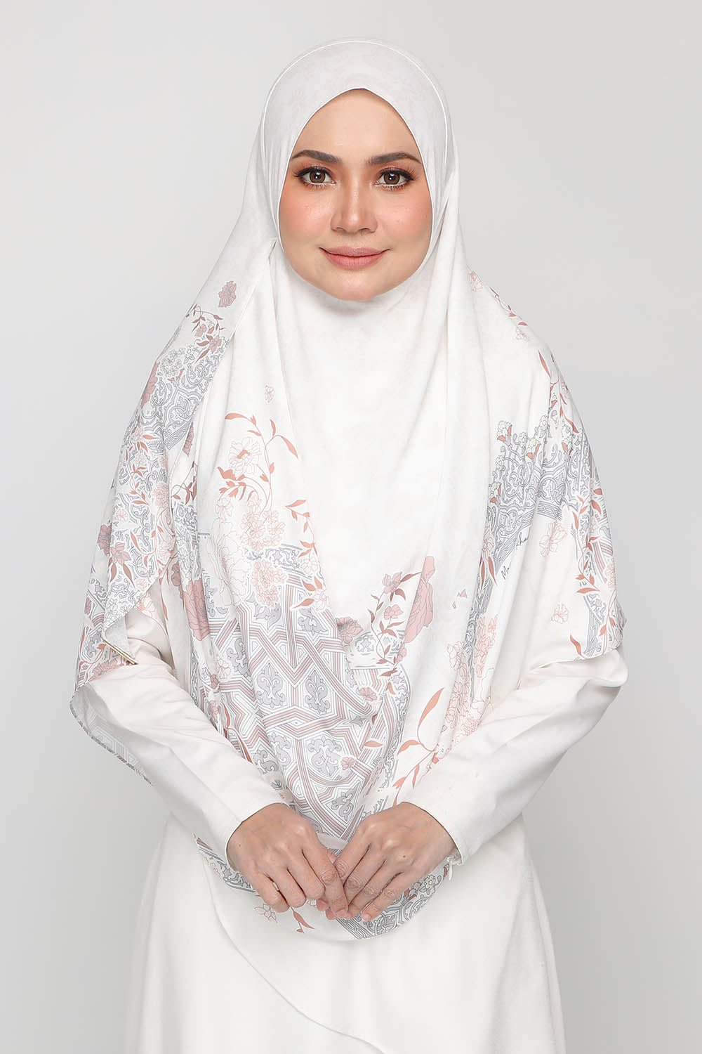 Long Shawl Raudah Willow Cream