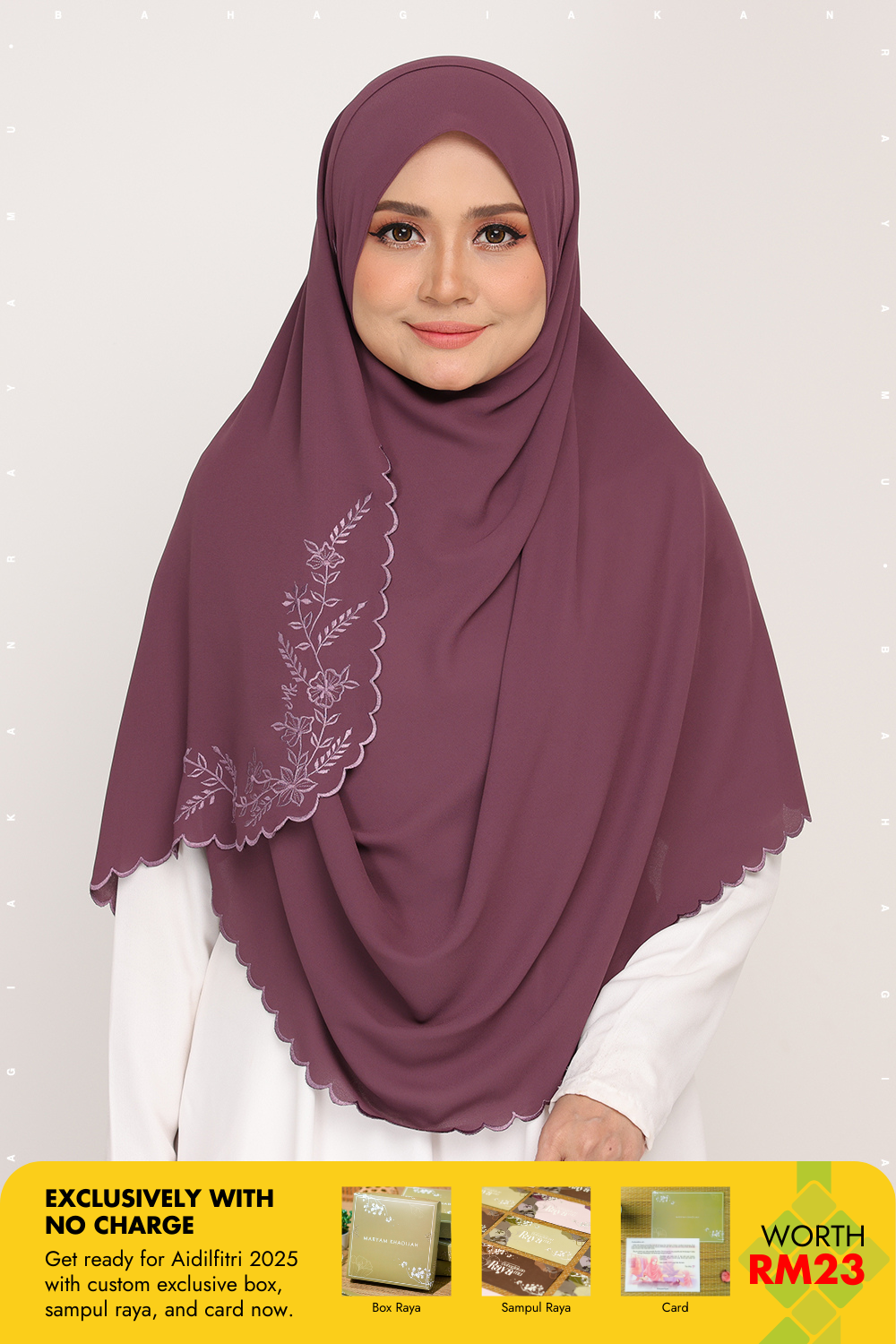 Instant Sulam Bright Plum