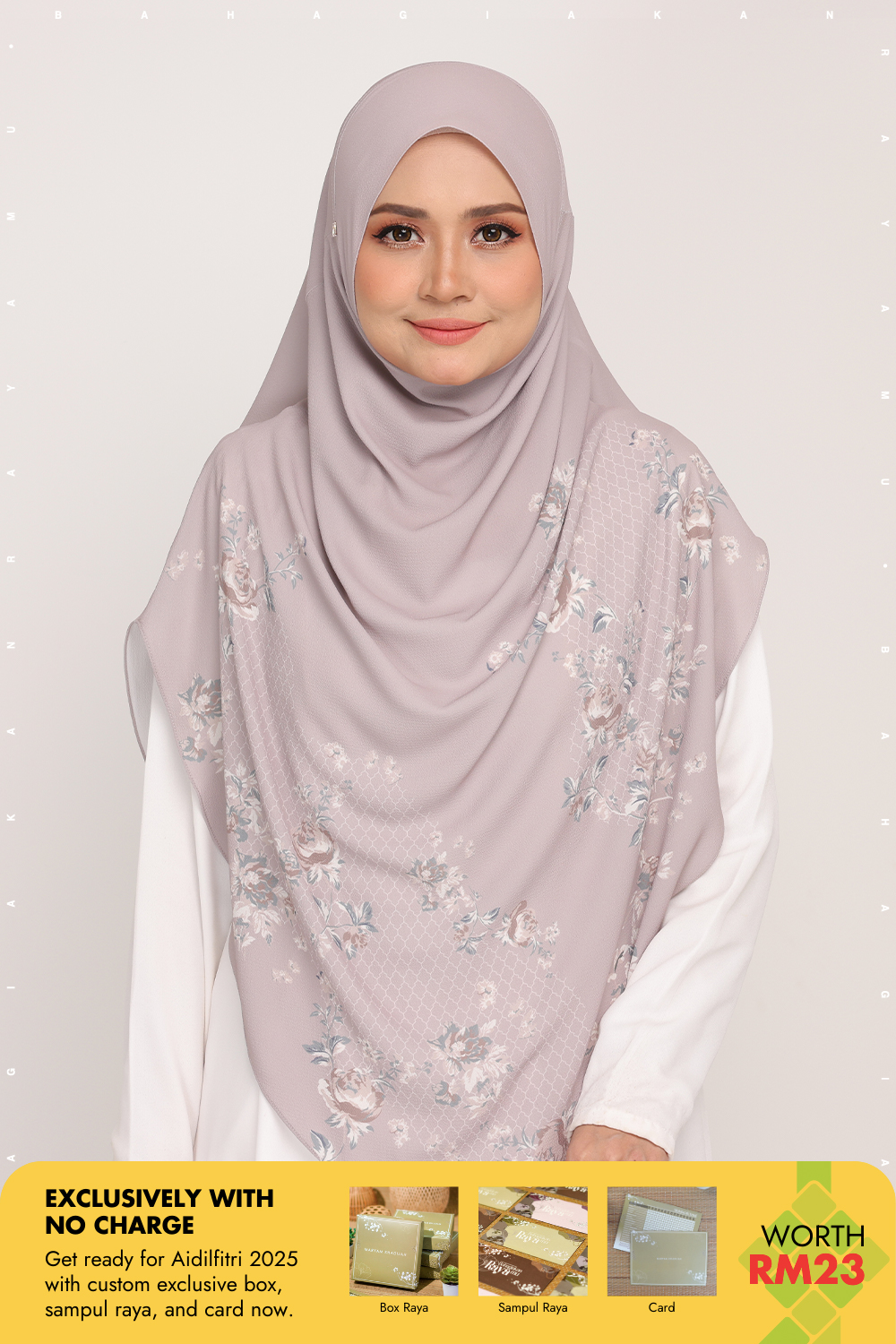 Umma Printed Rosa Floral Coin