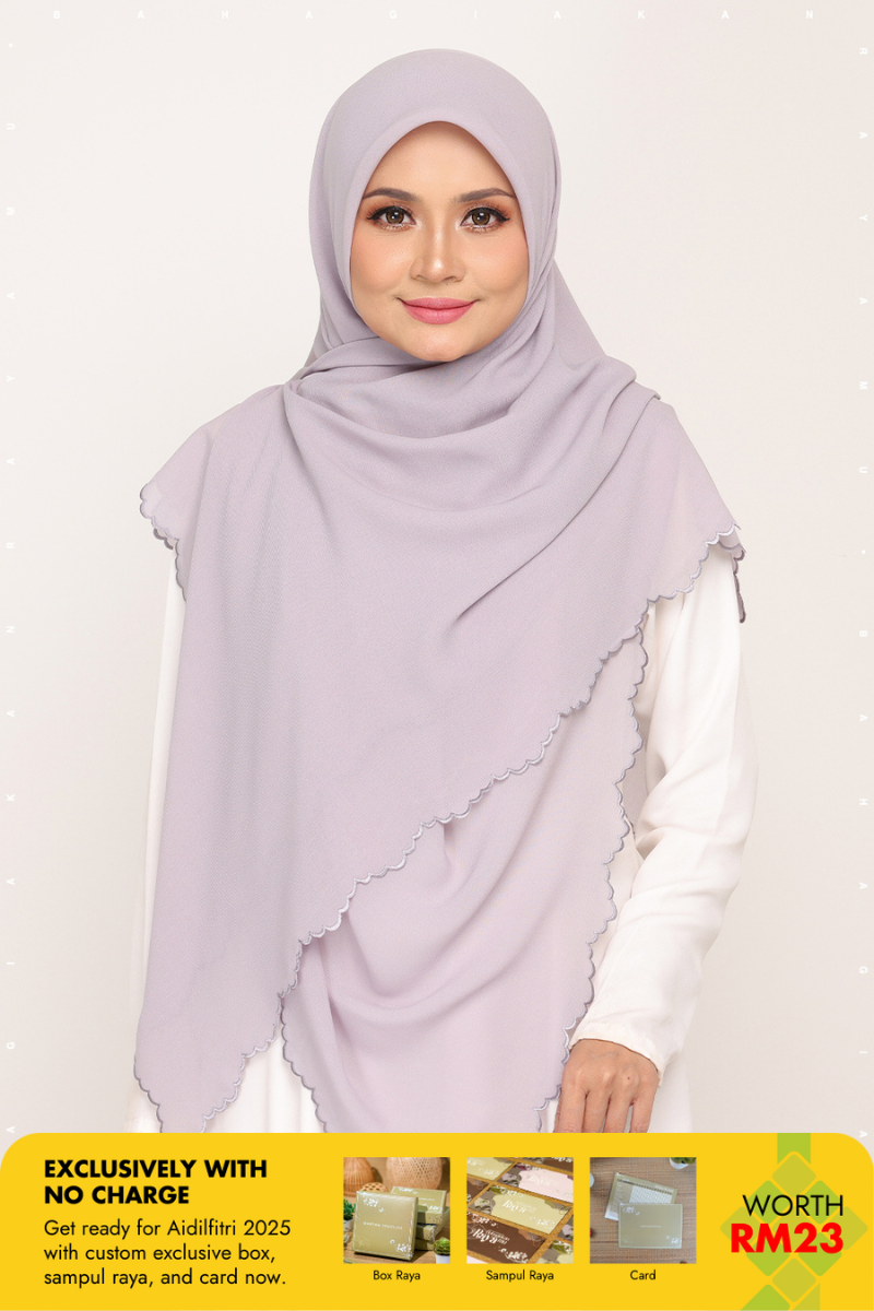 Bawal Sulam Thistle Plum