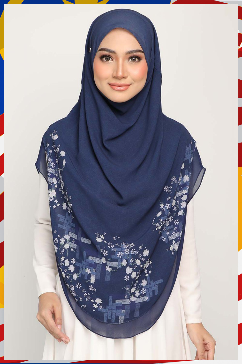 Umma Printed 2-Layer Jelly Blue